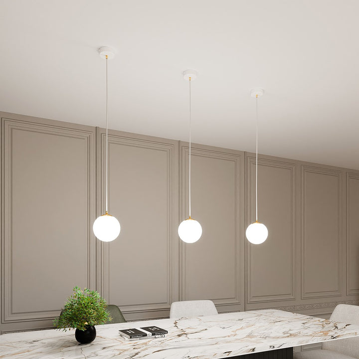 Lustra suspendata ROYAL 1 alba