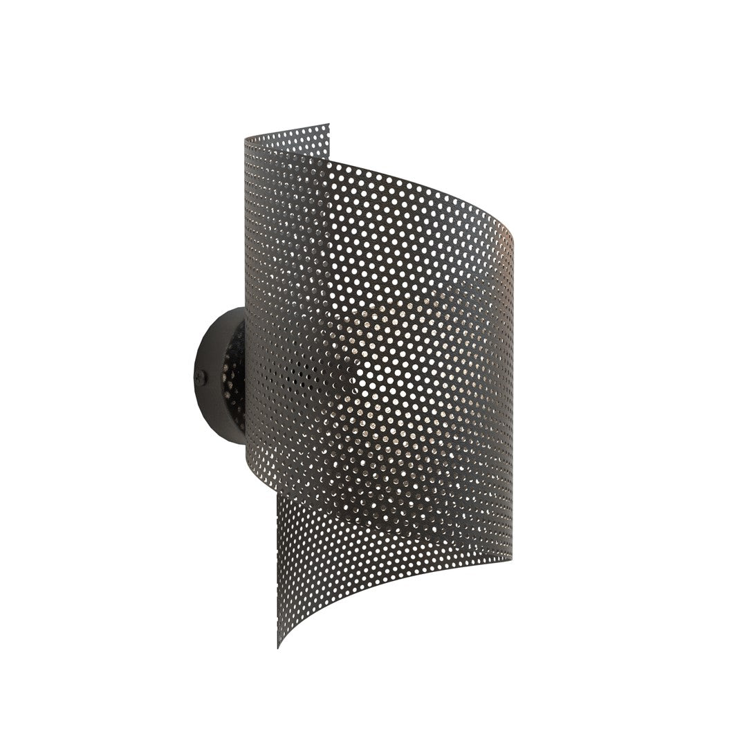 Aplica de perete SPIRAL neagra