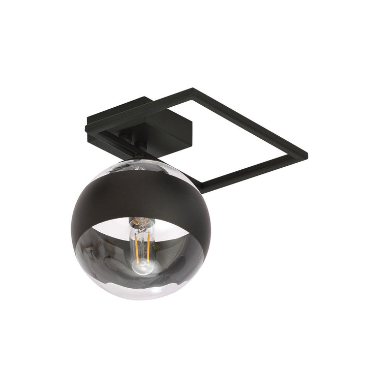 Plafoniera IMAGO 1E cu dunga neagra