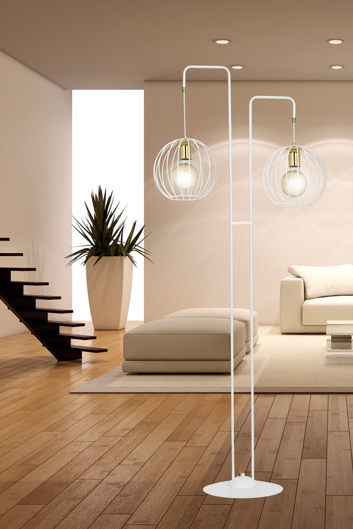 Lampa de podea ALBIO LP2 alba