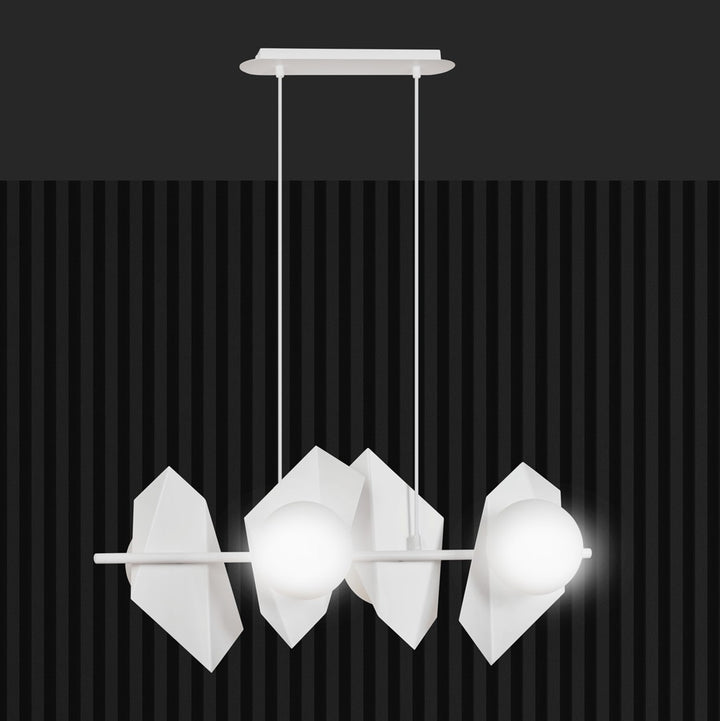 Lustra suspendata DRIFTON 4 alba