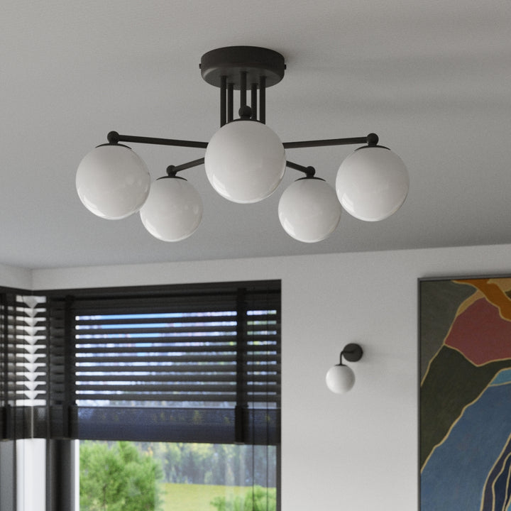 Candelabru ASTRAL 3 negru