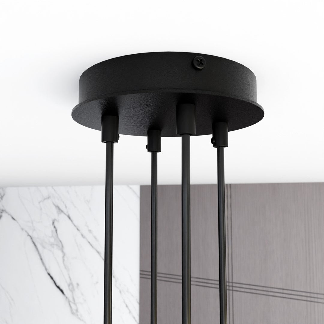 Lustra suspendata MODUS 4 neagra