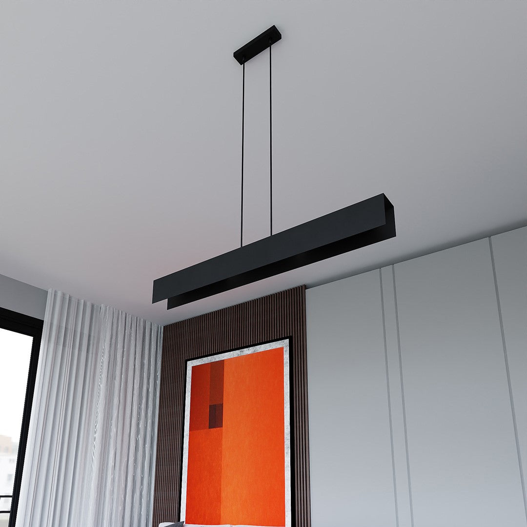 Lustra suspendata GENTOR 4 neagra