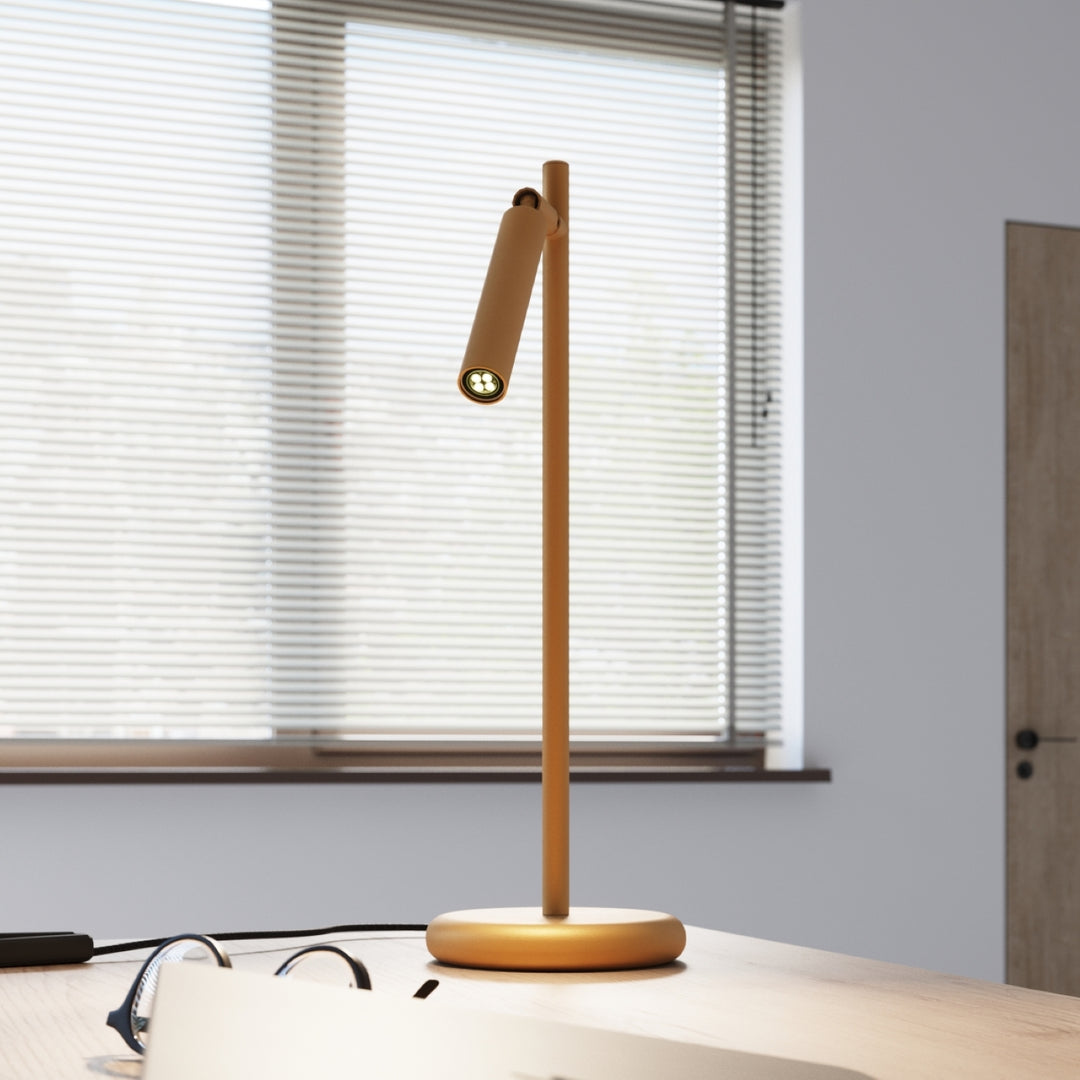 Lampa de birou PASTELO auriu