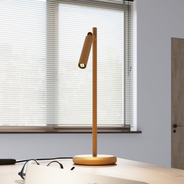 Lampa de birou PASTELO auriu