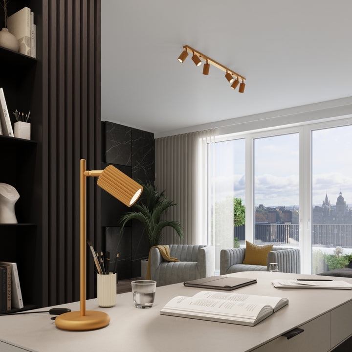 Lampa suspendata KARBON 3L aur