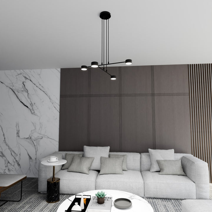 Lustra suspendata MODUS 4 neagra