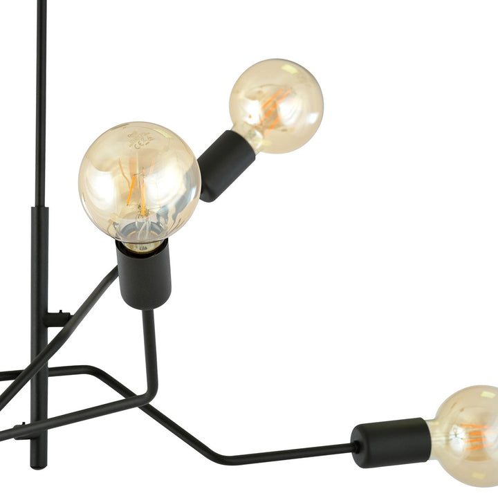 Lustra FRIX 6 neagra