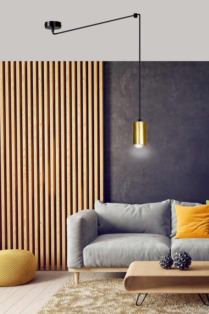 Pendul TRAKER 1 negru cu auriu