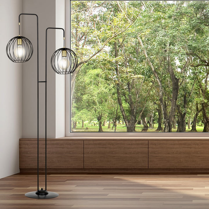Lampa de podea ALBIO LP2 neagra