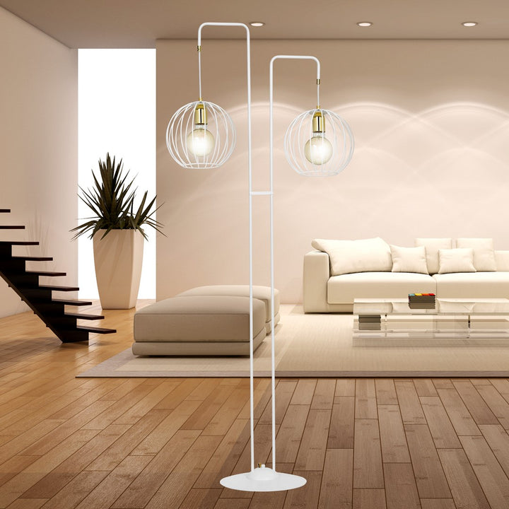 Lampa de podea ALBIO LP2 alba