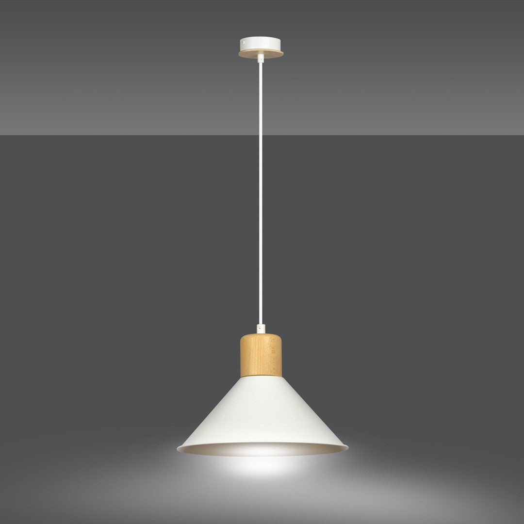 Pendul ROWEN 1 alb