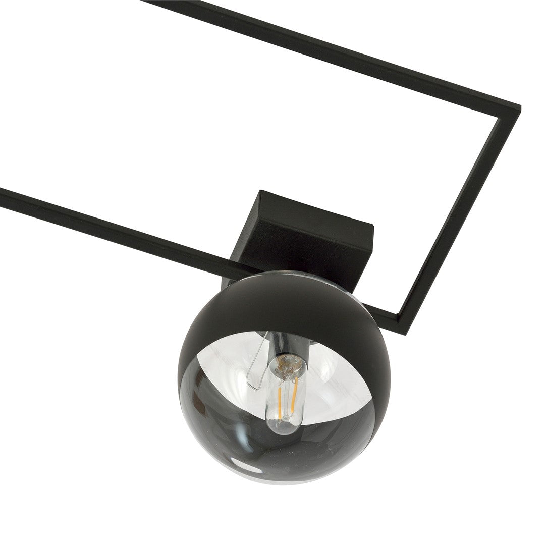 Plafoniera IMAGO 1A cu dunga neagra