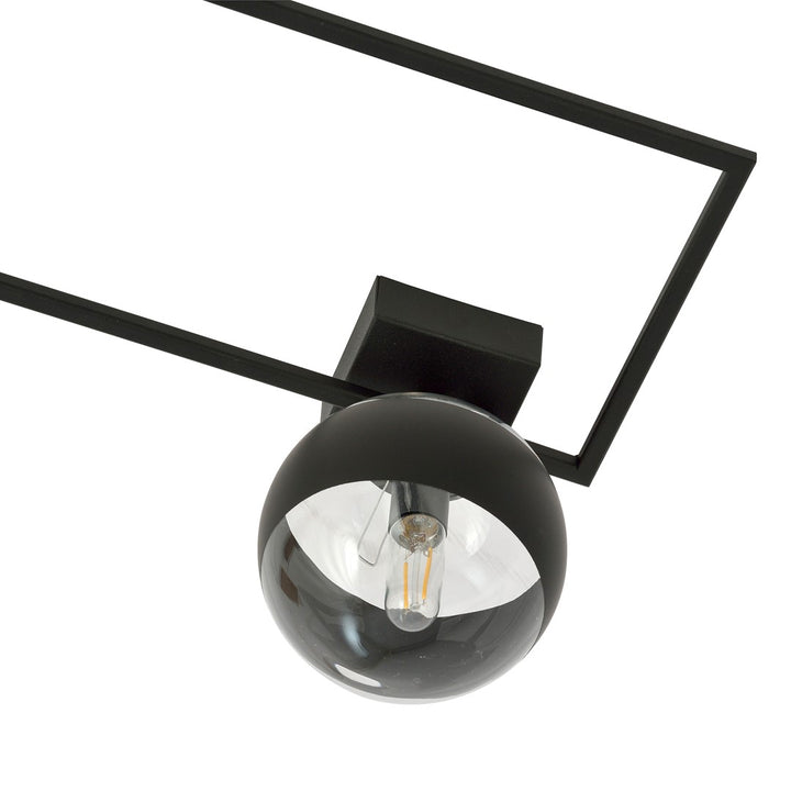 Plafoniera IMAGO 1A cu dunga neagra