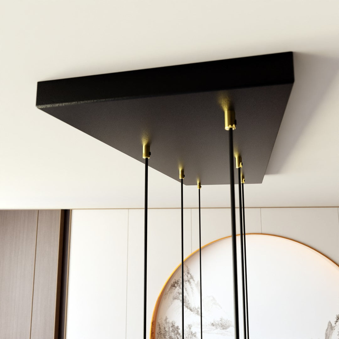 Lustra suspendata SELTER 6 auriu
