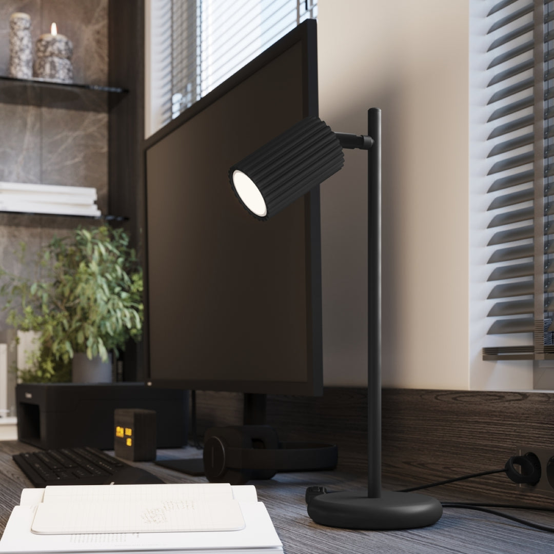 Plafoniera KARBON 4L negru