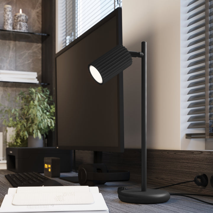 Plafoniera KARBON 4L negru