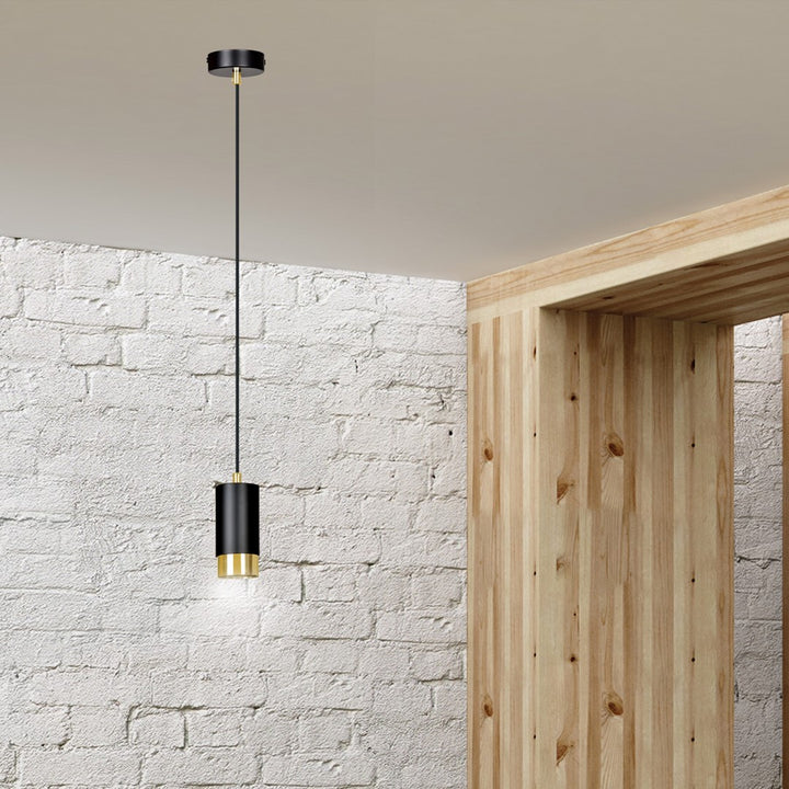 Pendul FUMIKO 1 negru cu auriu
