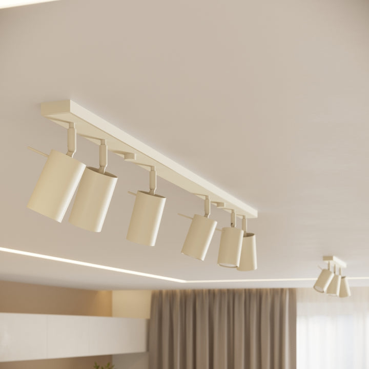 Plafoniera RING 6L bej