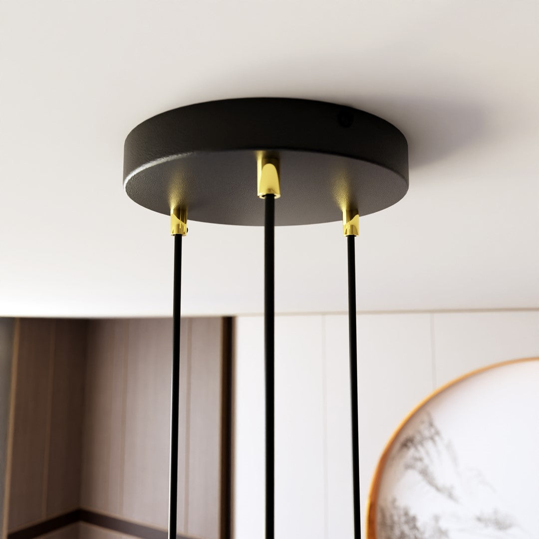 Lustra suspendata SELTER 3 PREMIUM auriu