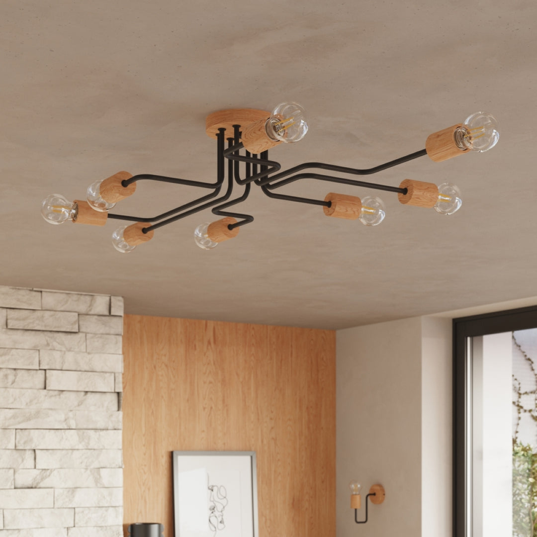 Candelabru TIMBO 4 negru