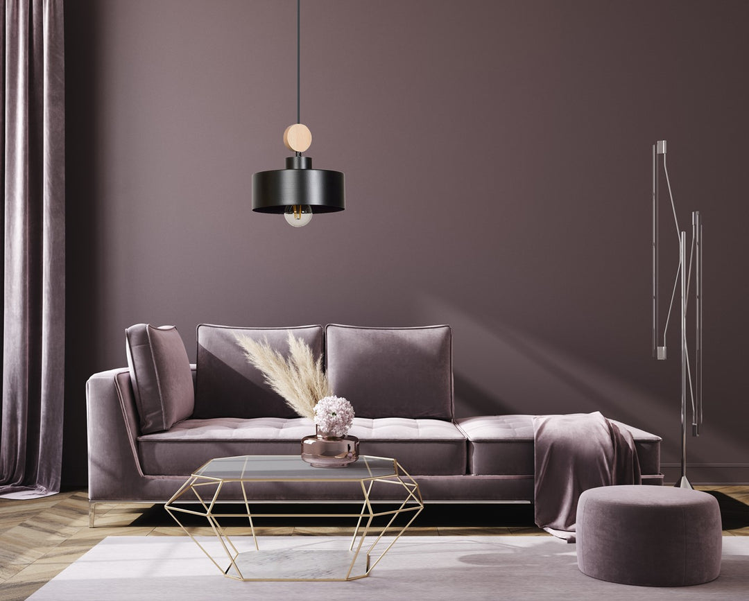 Lustra suspendata TUNISO 1 neagra