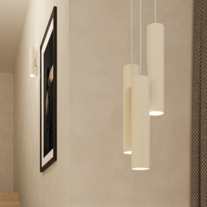 Aplica de perete tip spot cu lumina bidirectionala LAGOS 2 bej