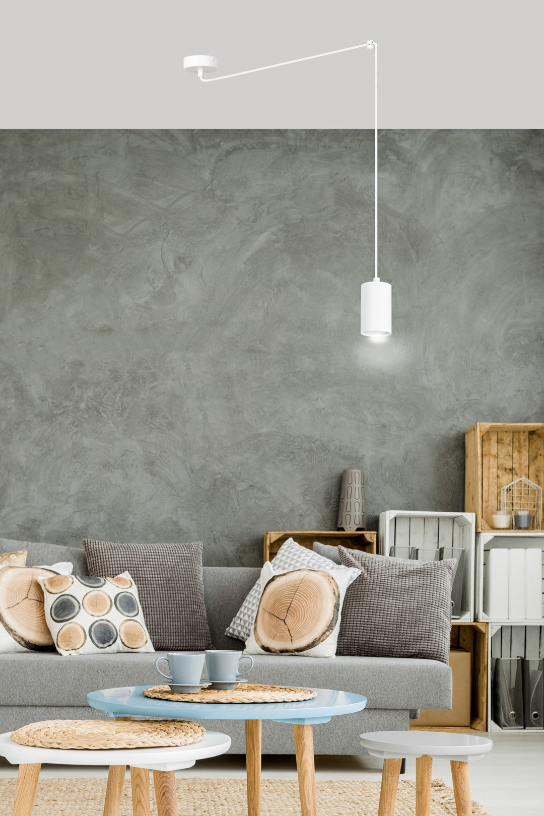 Pendul TRAKER 1 alb