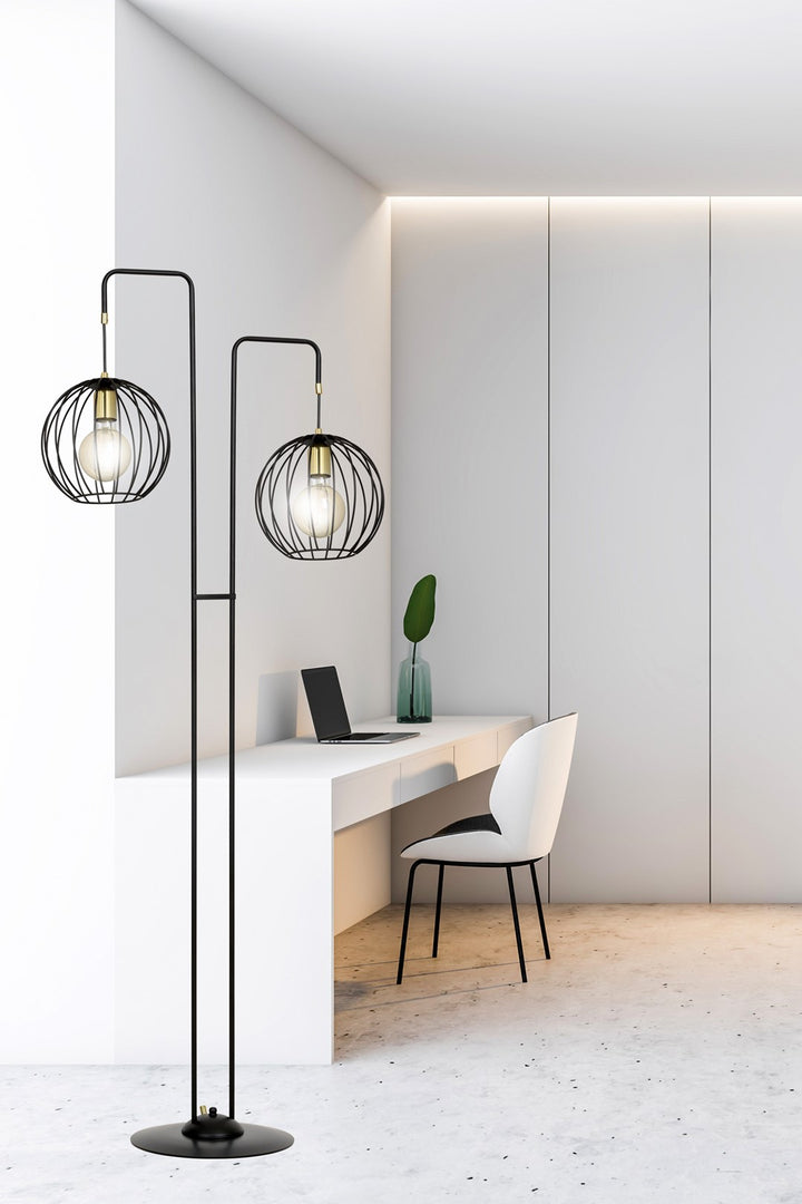 Lampa de podea ALBIO LP2 neagra