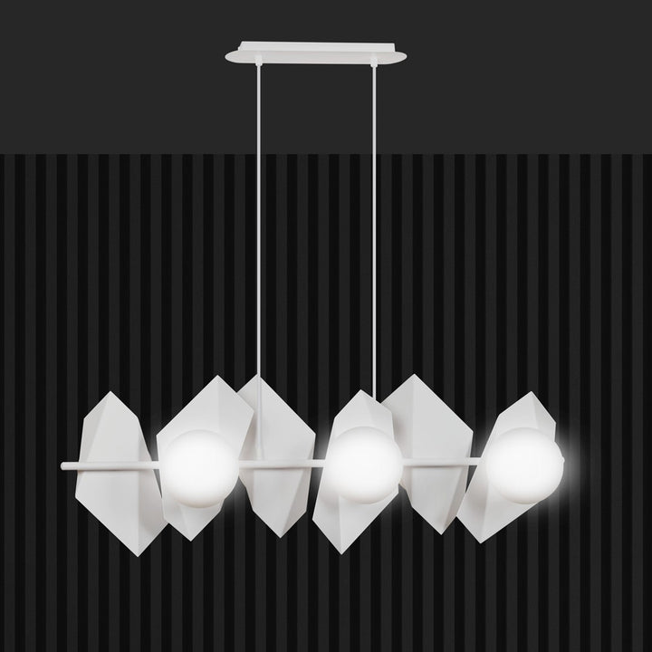 Lustra suspendata DRIFTON 6 alba