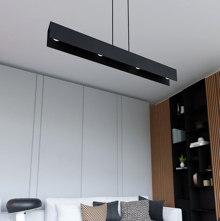 Lustra suspendata GENTOR 4 neagra
