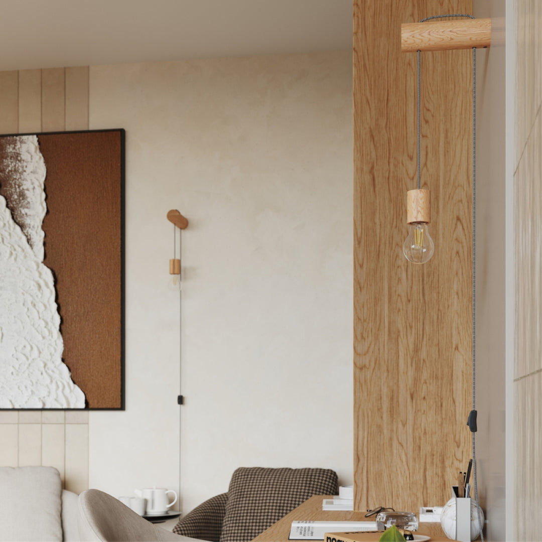 Lampa de perete NIMBI E27 cu intrerupator