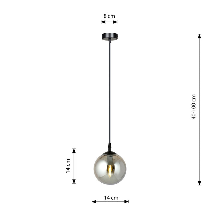 Pendul COSMO 1 BL grafit