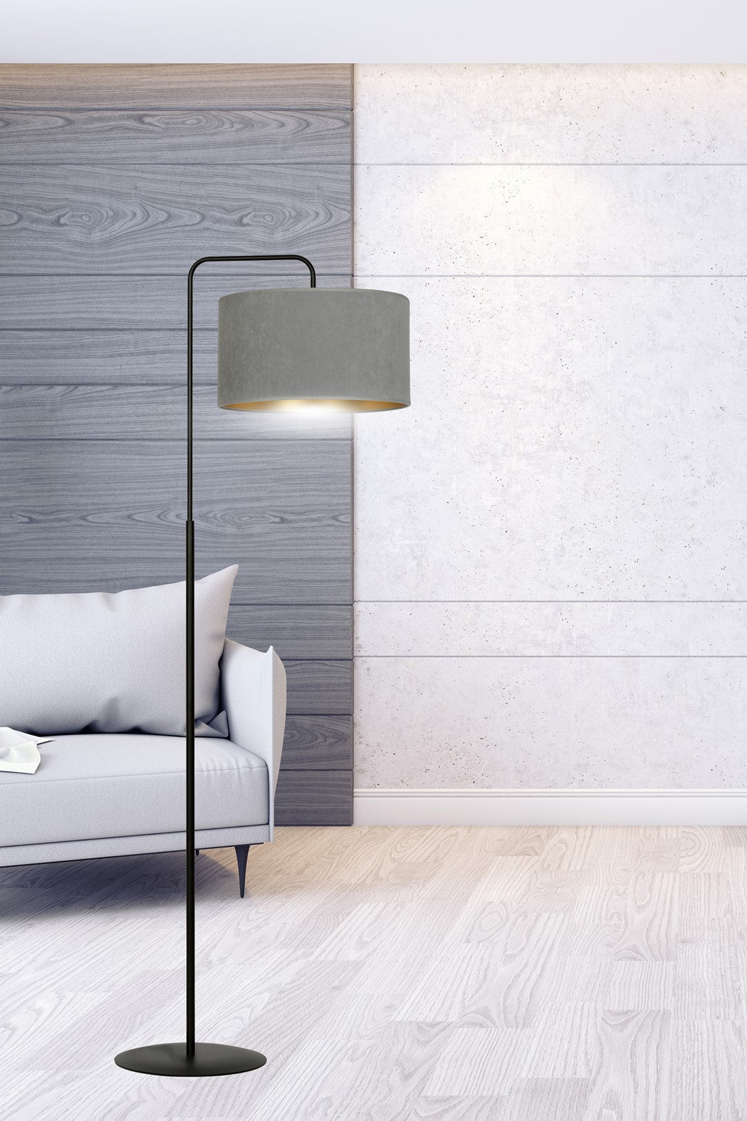 Lampa de podea HILDE LP1 BL GRAY