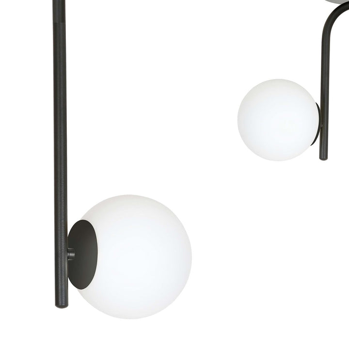 Plafoniera KALF 2 neagra