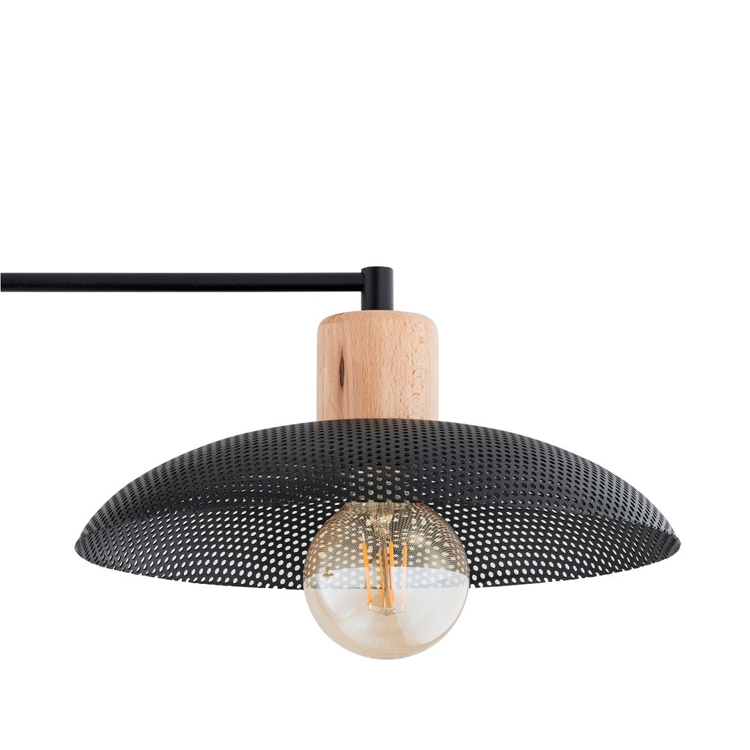Plafoniera KOBE 2 neagra