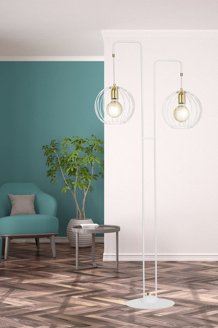 Lampa de podea ALBIO LP2 alba