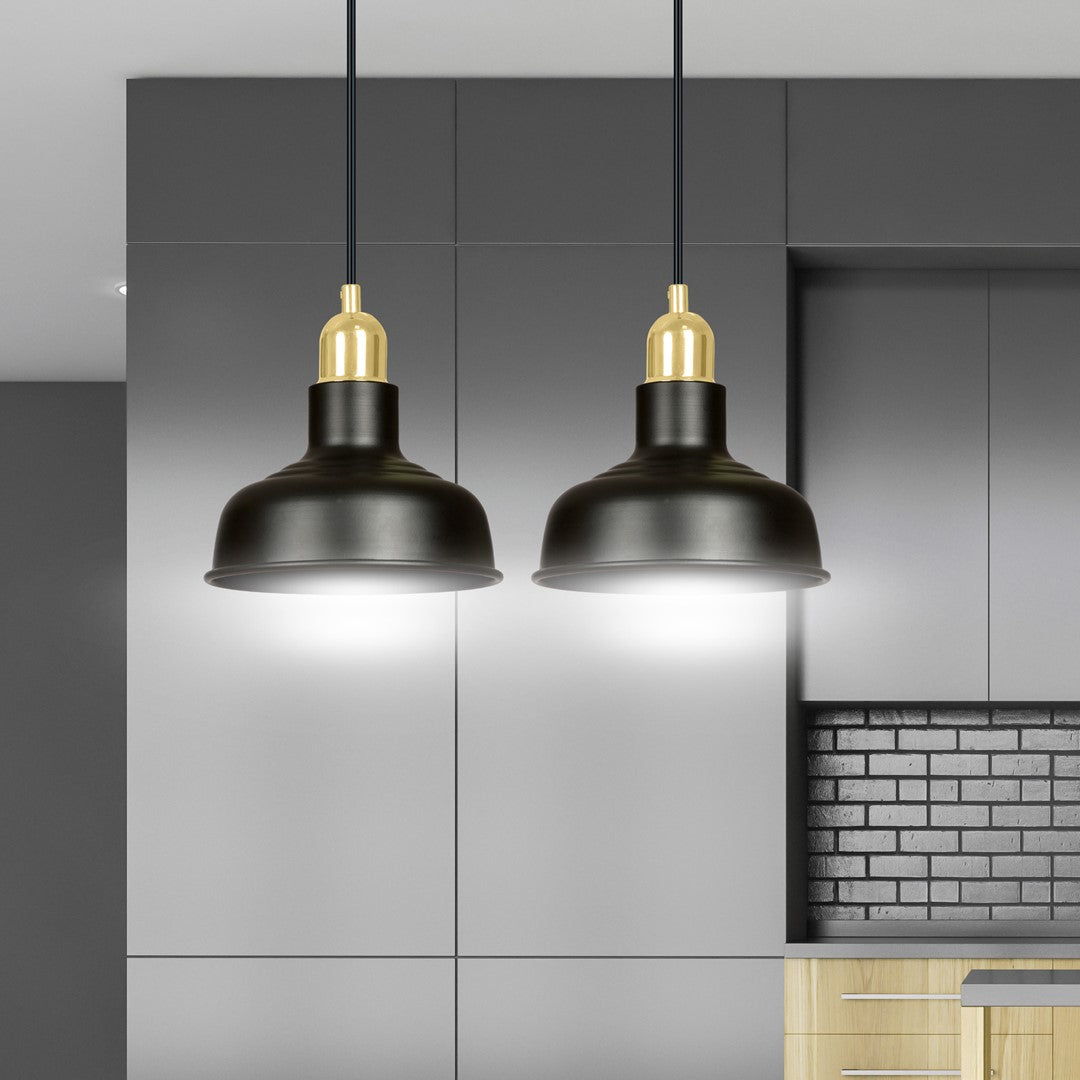 Lustra suspendata IBOR 2 neagra