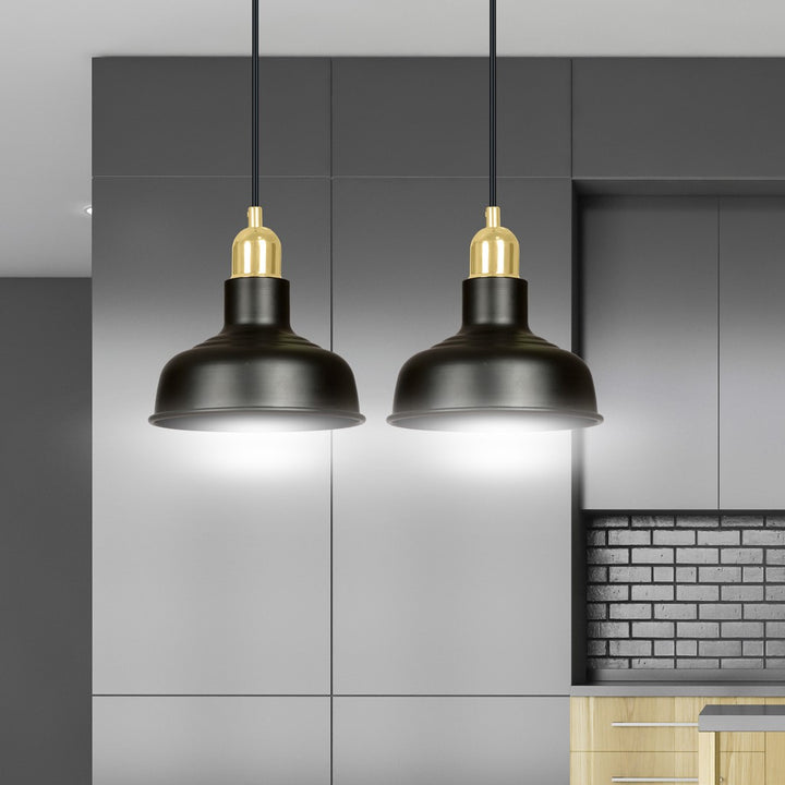 Lustra suspendata IBOR 2 neagra