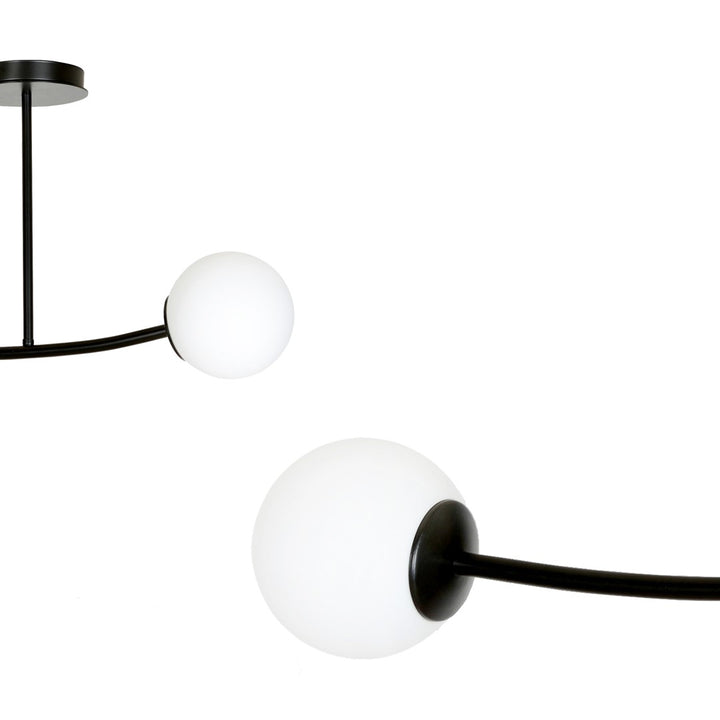 Lustra HALLDOR 2 neagra