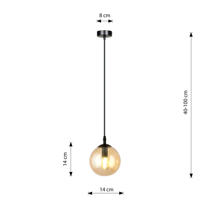 Pendul COSMO 1 BL chihlimbar