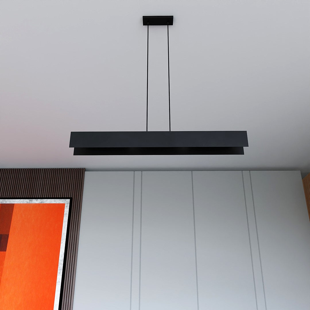 Lustra suspendata GENTOR 4 neagra