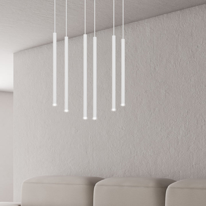 Lustra suspendata SELTER 6 alba