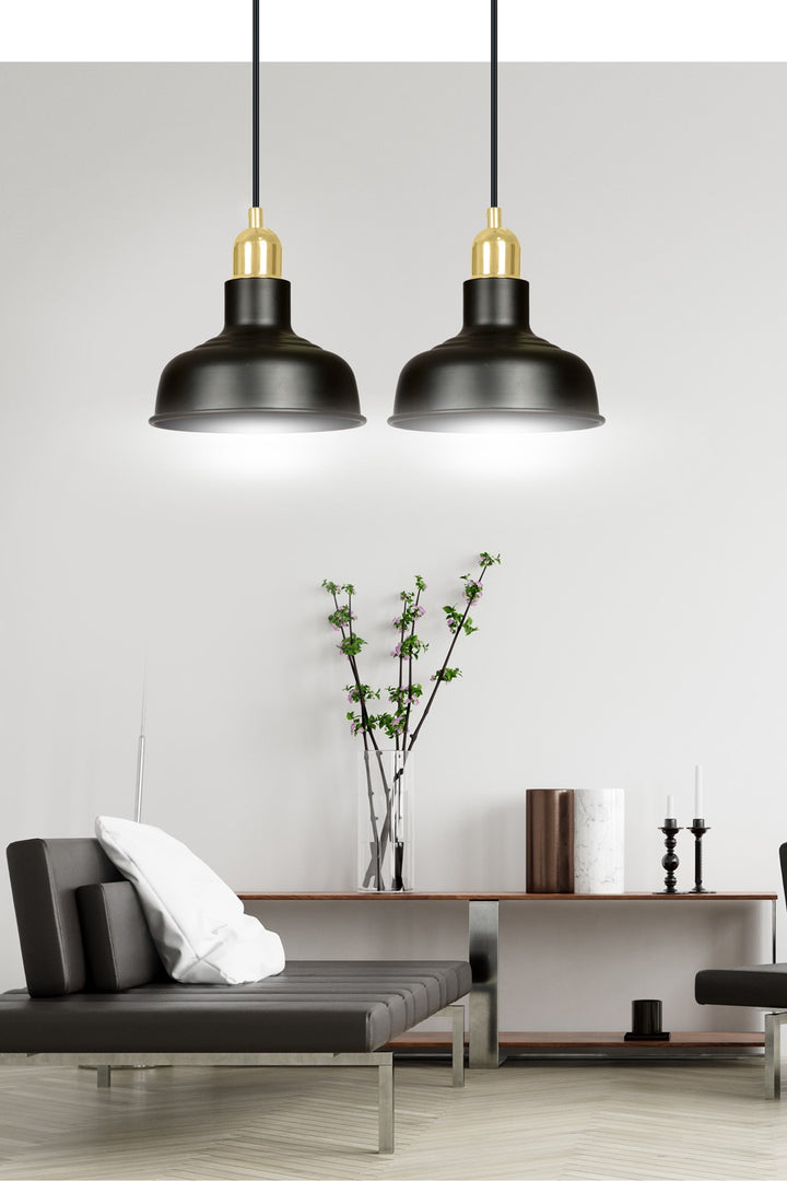 Lustra suspendata IBOR 2 neagra