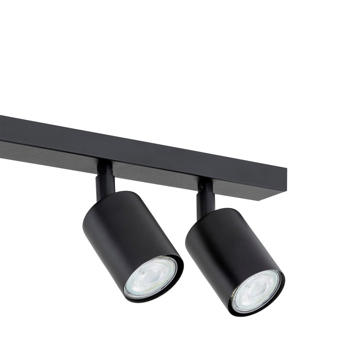 Plafoniera FLASH 6 neagra