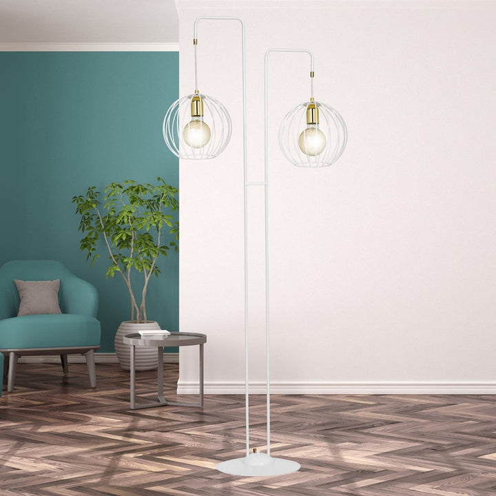 Lampa de podea ALBIO LP2 alba