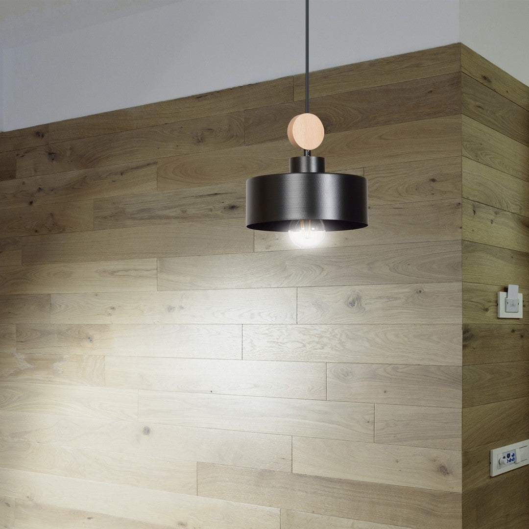 Lustra suspendata TUNISO 1 neagra