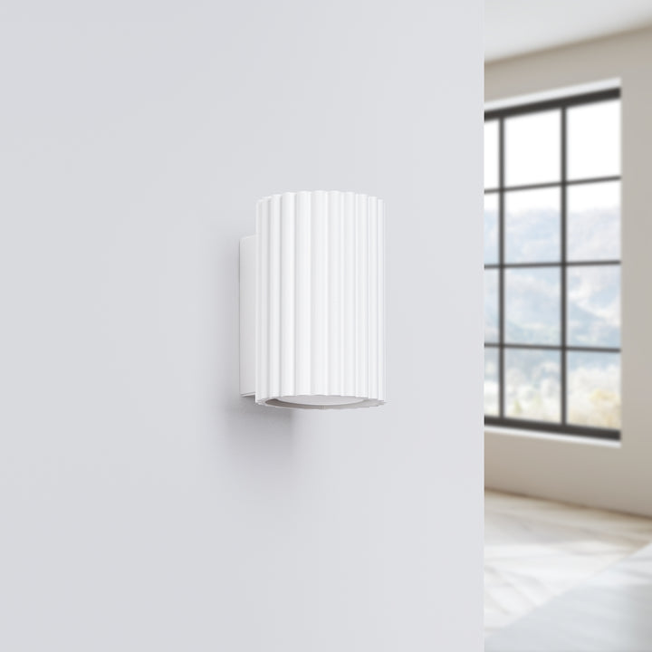 Lampa de perete KARBON 10 alb