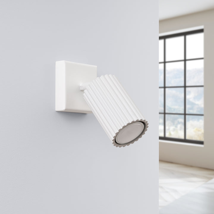 Lampa de perete KARBON alb